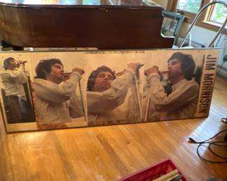 John Morrison 3/8" poster from an establishment that closed 30 years ago.