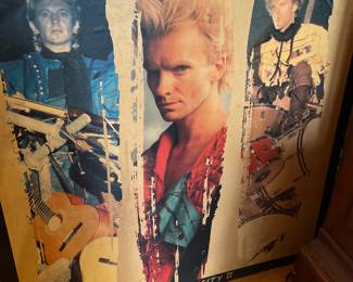 The police 3/8 poster synchronicity II 