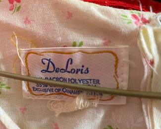 DeLoris Pink with White Floral Top Dress