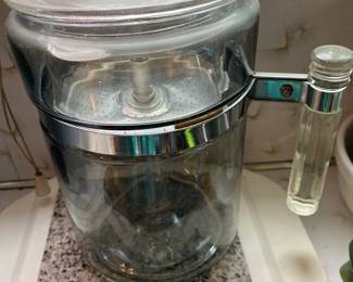 Glass Pyrex Flameware Percolator/Coffee Pot