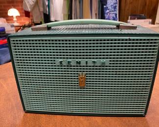 1955 Zenith Portable Tube Radio -  T405F