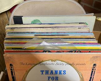 Assortment of Vinyl Records