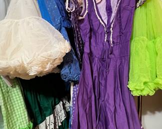 Malco Modes Purple Square Dancing Dress