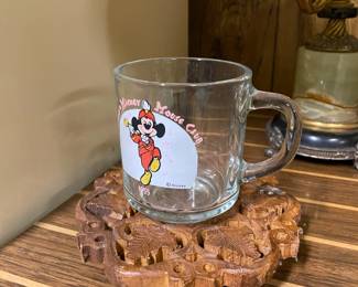 1955 Disney Mickey Mouse Club Mug