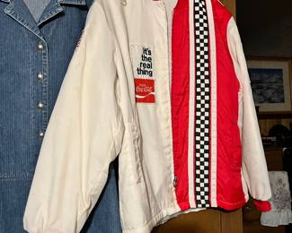 1980'S Coca Cola Racing Bomber Jacket