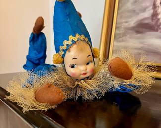 Blue/Gold Elf Doll