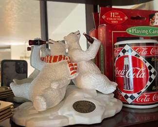1996 Heritage Collection Coca-Cola Polar Bear Figurine 