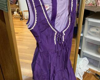 Malco Modes Purple Square Dancing Dress