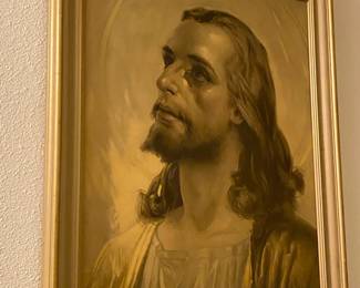 Framed Portrait of Jesus
