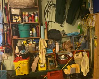 . . . more garden supplies