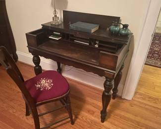 . . . antique spinet desk