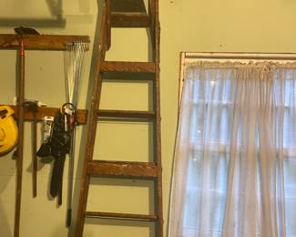 . . . old wood ladder