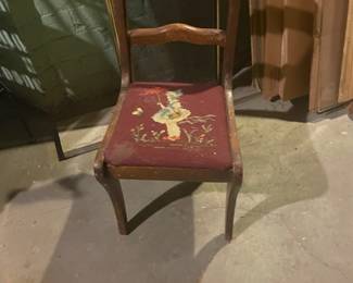 . . . needlepoint chair