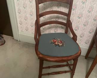 . . . needlepoint chair