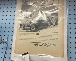 . . old auto ad