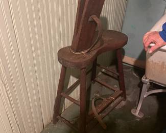 . . . cobbler's bench?
