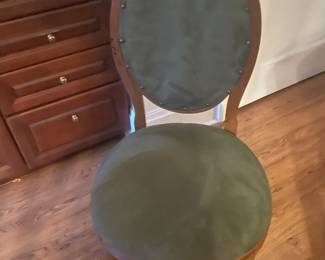 . . . upholstered chair