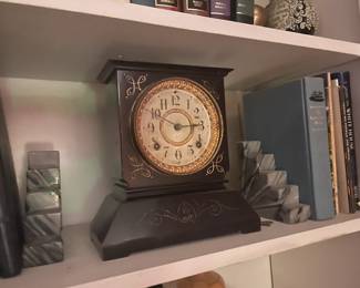 . . . beautiful mantle clock 