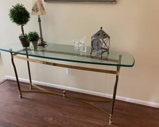 . . . wall or sofa table