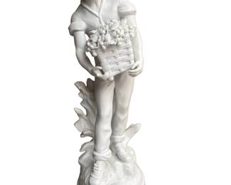 $300 USD     Porcelain French Bisque Moreau Figurine Box w Basket JW169-9     Stamped. Made in France. Genuine Bisquit.  Paysan aux raisins

Dimensions: 6 x 6 x 15

Condition: Very good.  No chips, cracks, repairs.
Local pick up Gaithersburg, MD.  Contact us for shipper suggestions.     https://goodbyhello.com/products/porcelain-french-bisque-moreau-figurine-box-w-basket-jw169-9?_pos=4&_sid=aa925a30b&_ss=r