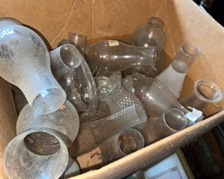 Glass Chimneys for your lanterns (in case your cell phone doesn't shed enough light!)