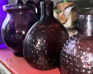 Purple glass... ooh ahh