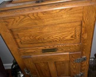 Antique Ice box, great for storage or accent piece
