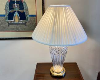 One beautiful Waterford lamp left! 60% off! 