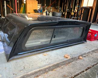 Truck cap this item is off site