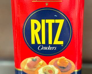 Vintage Limited-Edition Ritz Tin Can