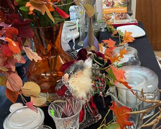 Silk Fall Floral Grouping