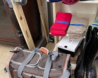 Pet Cargo Travel Carrier, Assorted Linen