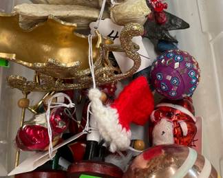 Assorted Vintage Christmas Ornaments
