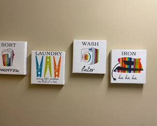 laundry room wall art