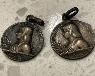 antique coin pendants