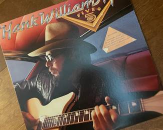 Vinyl record collection 