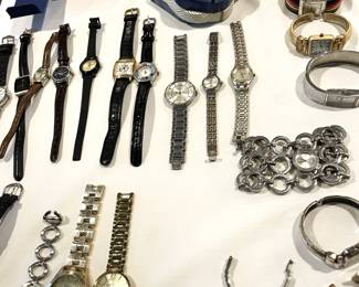 Tons of vintage and contemporary authentic and costume jewelry.