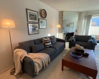 Vintage chrome lamps - pair