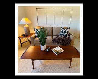 Mcm long board coffee table 
John Stwart