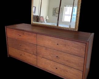Mcm walnut dresser