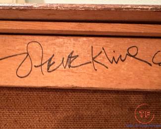 Original Oil on Board by STEVE KLINE