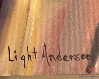 Original Oil on Canvas by VALERIE LIGHT ANDERSON