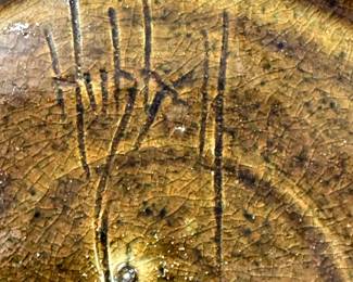 TOM HUBBELL Pottery Handled Bowl with Lid