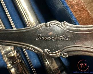 International Sterling SILVER Flatware Set - Joan of Arc Pattern