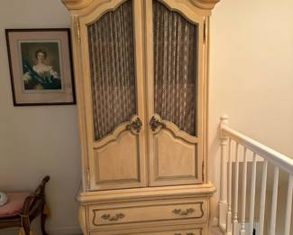 Vintage French Provincial Armoire