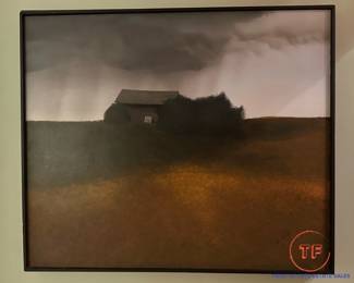 Original Oil on Board by STEVE KLINE "Good Things Happen in the Rain"