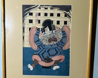 1850's UTAGAWA KUNIYOSHI Wood Block Prints