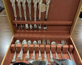 GORHAM Sterling SILVER Flatware Set - Secret Garden Pattern