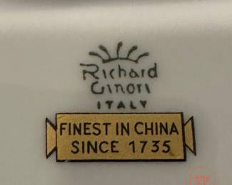 1920's Gio Ponti for RICHARD GINORI "IL CIRCO" Porcelain Dishes Set