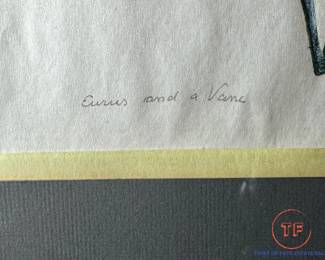 ALICE PAULINE SCHAFER Signed Etching